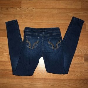 Hollister Dark Wash Jean Leggings/Jeggings